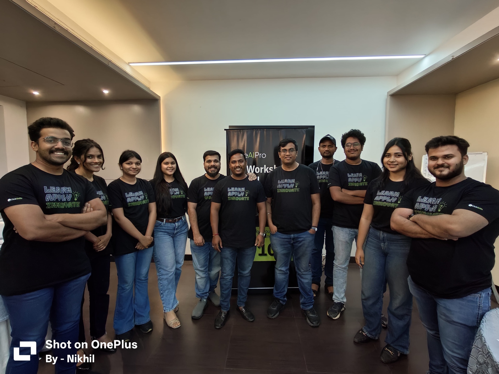 Team photo of workshop participants