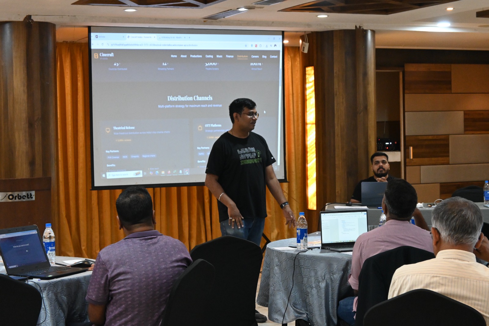 Interactive workshop activities